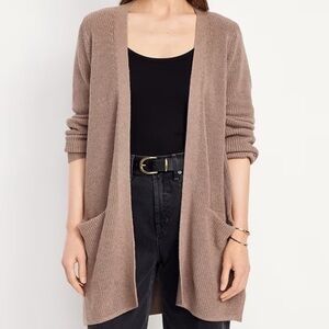 Open Front Longline Cardigan Sweater Old Navy